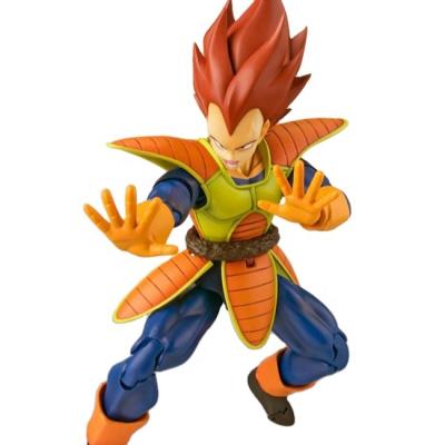 China Anime Dragon Ball Z Saiyan Vegeta Cartoon Toy Super Battle Ver. PVC 15cm Joint Movable Action Number Collectible Model Toy for sale