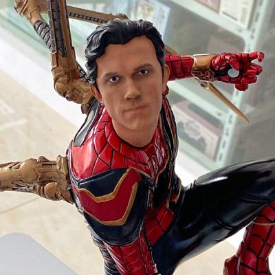 China MODEL Collectible Action Figure TOY IRON SPIDER-MAN SCALE STATUE MARVEL GK statue peter paker1/4 for sale