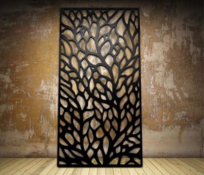 China Europe Laser Cut Durable Decorative Aluminum Metal Screen For Room Divider for sale