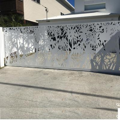 China Europe Decorative Outdoor Aluminum Laser Cut Screen Panels For Garden Fence for sale