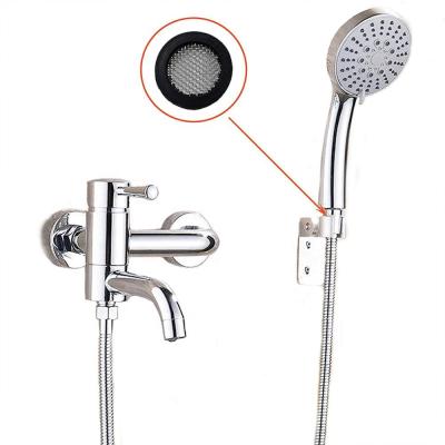 China 60 Mesh Reusable and Washable Stainless Steel Shower Head Rubber Filter Mesh Screen for sale