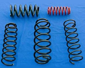 China Custom Nickel Coated Heavy Duty Suspension Springs For Cars Suspension for sale