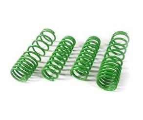 China Green Alloy Steel Car Suspension Springs , Auto Suspension Coil Springs for sale