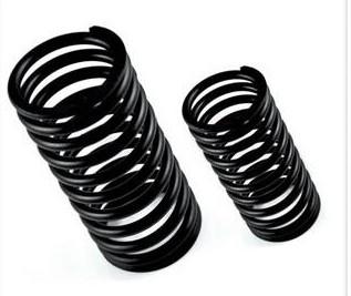 China Anti - Corrosive High Load Compression Springs With Black Powder Coating for sale