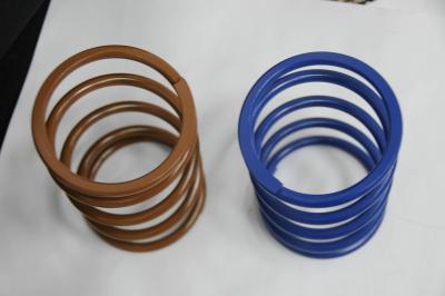 China Brown / blue Stainless Steel Miniature Extension Spring ISO/TS16949:2009 for sale