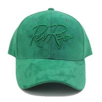 China Custom JS factory price striped suede baseball cap with embroidery, 6 panel suede hat for wholesale for sale