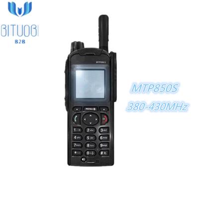 China MTP850S Tetra Functional Handheld Radio 380-430MHz with Optional High Quality GPS IP55 Encryption TEA2 Portable Walkie Talkie MTP850S for sale