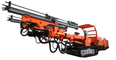 China Easy Operation Hydraulic Jumbo Drill , Twin Boom Jumbo For Underground Areas for sale