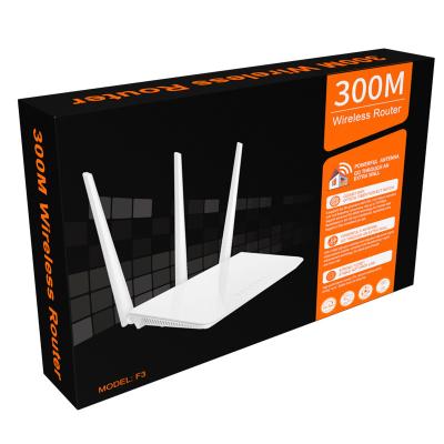 China The original 2.4G&5G wifi home wireless router long range Dix-DA F-3 wall-thru moden router 300mbps 4 antenna wifi router for sale