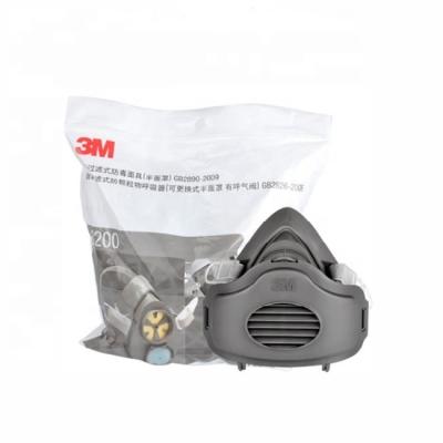 China Anti Particulate Anti Half Piece 3M 3270 , 3200 Face Piece Dust / Gas Face Set for sale