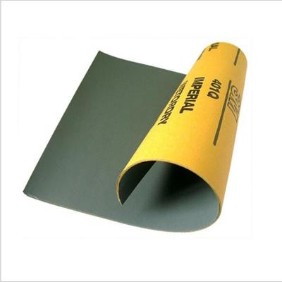 China Paint Wet Dry Automotive Sandpaper Wholesale 401Q, P1500, P2000, Prep Size 139*228mm for sale