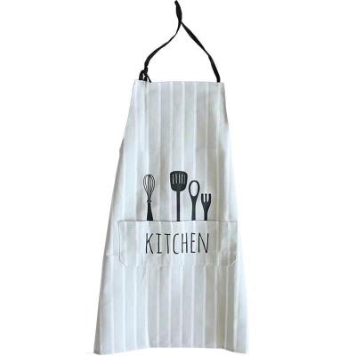 China Professional Cleaning Free Shipping Customized Your Logo Pockets Plain Color Comfortable Unisex Cheap Kitchen Apron for sale