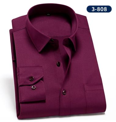 China Custom eco-friendly anti-pilling fabric best selling plus size casual dress shirts rose shirt for men for sale