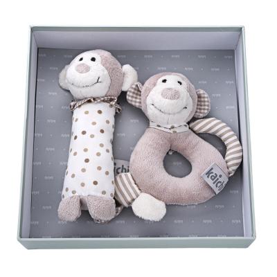 China Baby Plush Rattle Toys Stuffed Soft Cotton Animal Toys With BB Noise K999-327D for sale