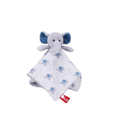 China Plush Elephant Infant Towel With Pacifier Soothing Toys K999-326A for sale