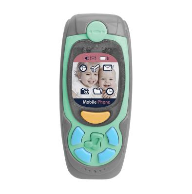 China Top Selling Parent-Child Battery Operated Musical Smart Phone New Interactive Toys K999-72B for sale