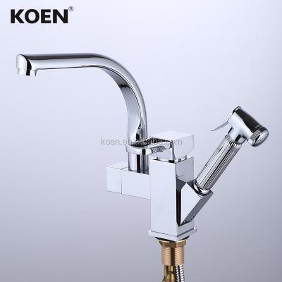 China China Electric Multi Function Faucets Kitchen Sink Mixer Tap Three Way Faucet for sale