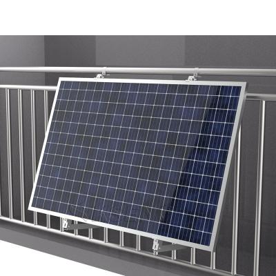 China Cheap Price AL6005-T5 Solar Balcony Bracket Adjustable Angle Bracket For Plan Set Solar Balcony for sale