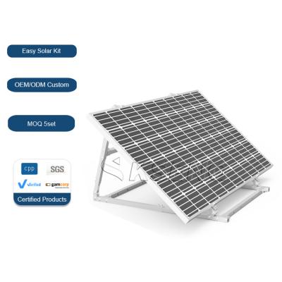 China AL6005-T5 5kw 10kw15kw Solar Panel Kit Home On Grid Adjustable Tilt Solar Bracket for sale