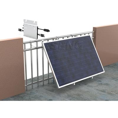 China Eu Home Stock Balcony Solar Kit Pv System Balkonkraftwerk Solar Panel Easy Plug And Play for sale