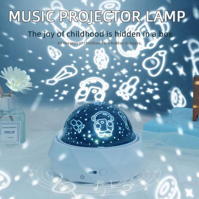 China 2022 Eco-friendly New Astronaut Projector With Dreamy Bedroom Atmosphere Night Light Star Master Music 