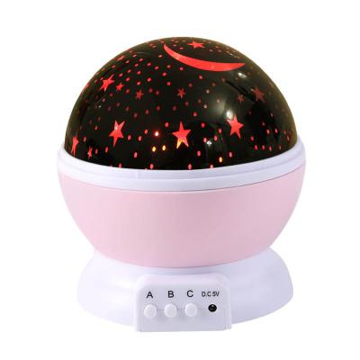 China Modern Led Night Light For Kids Rotate 360 ​​Degree Starry Night Light Kids Star Projector for sale