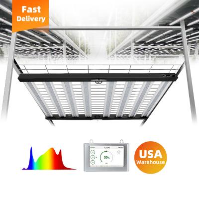 China Seed Starting Thailand Free Shipping Wholesale Price All In One Folding Design 840W 8Bar Dimming Grow LED Light Factory Supply for sale