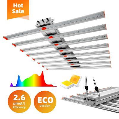 China Seed Starting Custom LED Grow Equipment Height Adjustable UV Switch Detachable Canopy Quantum IR Flower Led Grow Slim Led Bar Light for sale