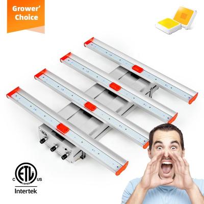 China Dimming Knob Or By New Design 250W LM301B/H OS-RAM Controller Three Channel Dimmable Led Grow Light Bar for sale