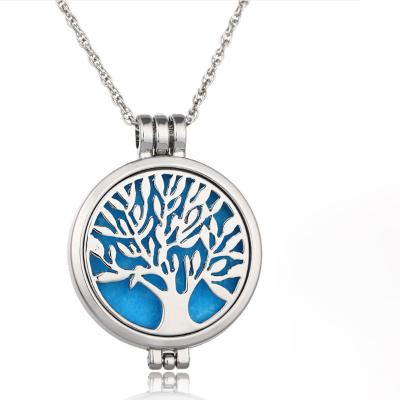 China Hot-selling FASHIONABLE in Europe and America luminous tree of life fragrant necklace necklace for sale