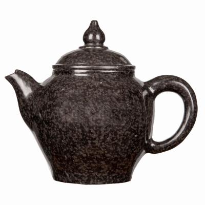 China Viable Chinese Antique Handmade Stone Teapot Oriental Novelty Style Teapots for sale