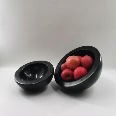 China Viable Fruit Dish Tray Home Party Customizable Stone Dish Modern Simple Marble Dish for sale