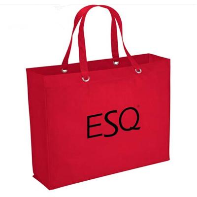 China Waterproof Recyclable Laminated PP Bag OEM Non Woven Bag Non Woven Shopping Bags for sale