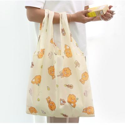 China Eco-Friendly Recycled Foldable Shopping Grocery Store Private Label Durable Eco-Friendly Pattern Large Handle Tote Bags With Logo for sale