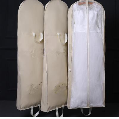 China Insect Prevent.durable Custom Printed Dress Cover Garment Suit Bag Wedding for sale