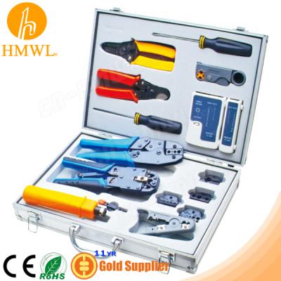 China Tool Kit Network Coaxial Tool Kit Set Of Crimp Punch Tape Cutting Tool Tester for sale