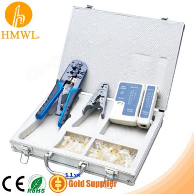 China Network Tool Kit Network Telecom Tool Set Case For Crimp Tape Testing for sale