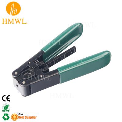 China Zinc Alloy Fiber Optic FTTH Drop Cable Stripping Tool for sale