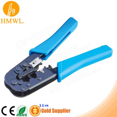 China Carbon Steel Network Cable RJ12 RJ11 RJ45 Crimping Tools for sale