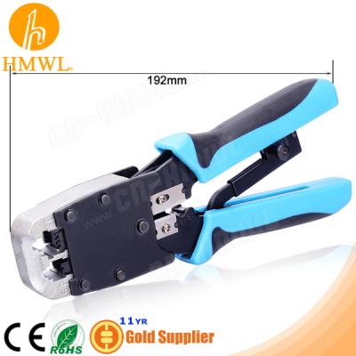 China RJ12 RJ45 Crimper Crimping Tool With Ratchet for sale