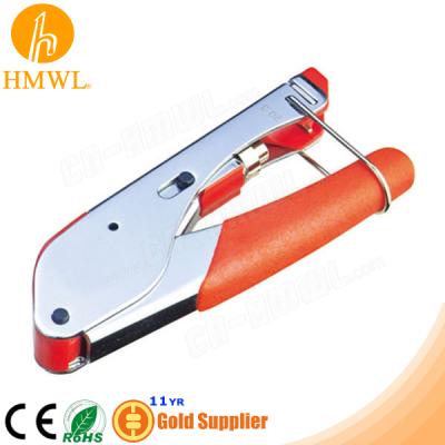 China Carbon Steel RG6 RG59 F Manual Crimp Tool for sale