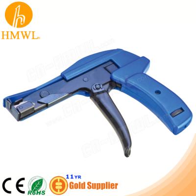 China Tie the & Automatic Clipped Type Nylon Cable Ties Ratchet Gun for sale