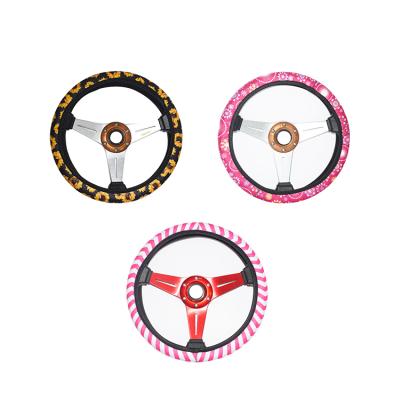 China Perfectly Fit Ready To Ship Promotional Soft Neoprene Steering Hubcap For Women for sale