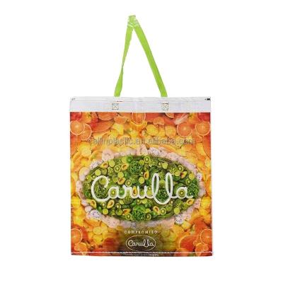 China BIODEGRADABLE Reusable PP Laminated Woven Tote Bag Shopping Bags For Promotional Sales Branded Bags for sale