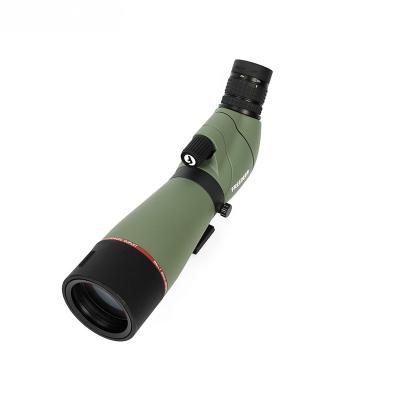 China The T6 TELESCOPE [20-60x65] Optical Green Monocular Telescope Waterproof Spot Long Range For Bird Watching for sale