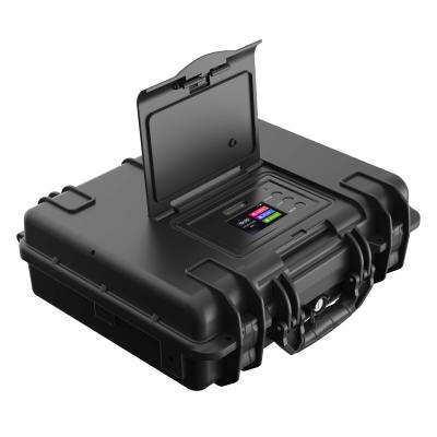 China PP+ Fiberglass Box IOT Gun Safe Case Iris Smart Safety Case Carry Waterproof Hard Tracking Plastic Case Construction for sale