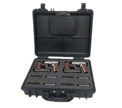 China Build Waterproof PP+ Fiberglass Fingerprint Case Digital Hard Portable Gun Lock IOT Safe Rifle Case for sale