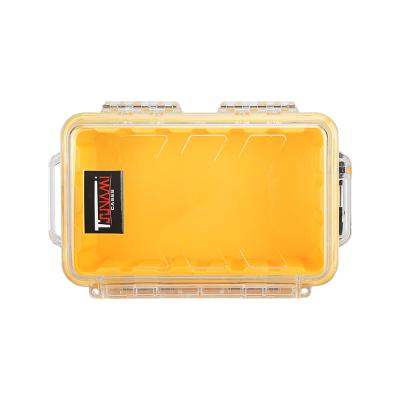 China PC With Rubber Linner Waterproof Shockeproof Protective Plastic Micro Solid Case for sale