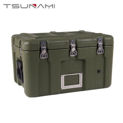 China IP67 Plastic Transport Crate Waterproof Hard Plastic Grade Hard Plastic Roto-molded Military Case for sale