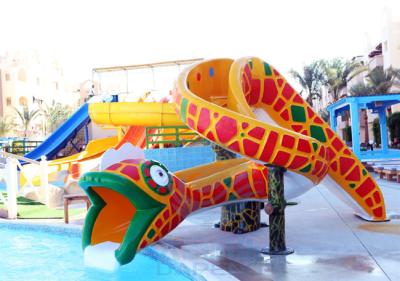 China Het openluchtspel van het de Poolwater van Cobramini pool slide fiberglass swimming voor Kinderen Te koop